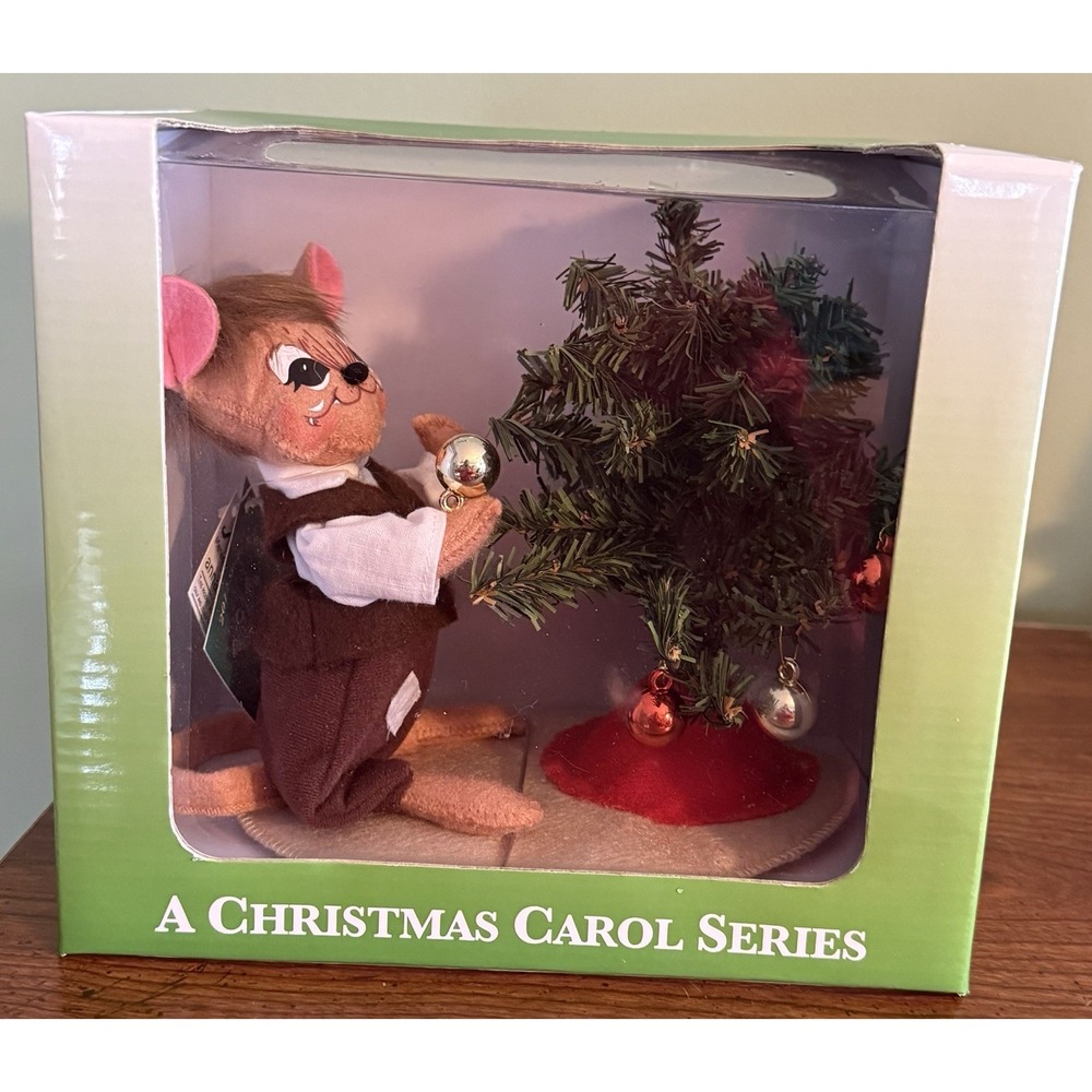 2012 Annalee Story Book‎ Mice A Christmas Carol Series Bob Cratchet New
